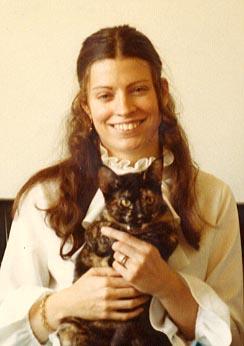 ruth-ballou Ruth with our first cat, Ballou.