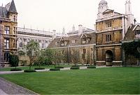 15 King's College courtyard