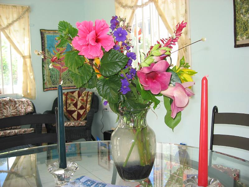 IMG_0758 Christmas bouquet from our garden.