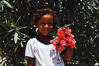 52-girl_with_oleander And now she's posing with oleander.