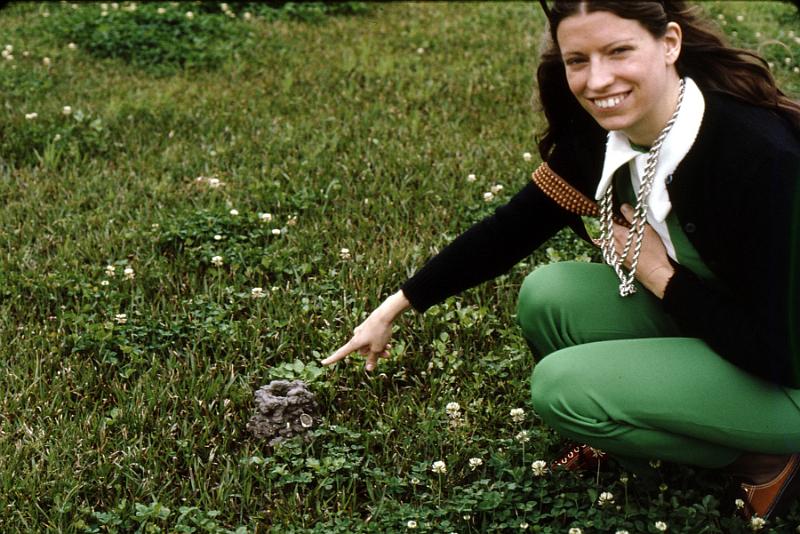 bayou_Ruth-01 Careful!  Ruth is pointing to a fire-ant mound.