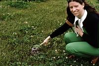 bayou_Ruth-01 Careful!  Ruth is pointing to a fire-ant mound.