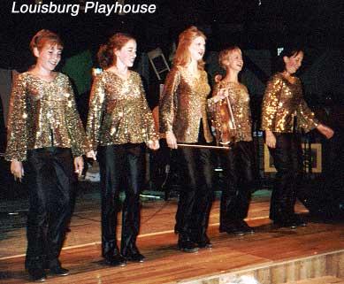 23-louisburg-playhouse The fiddle player in the center is the fabulous Cape Breton's own Natalie MacMaster.