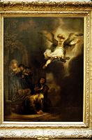 Rembrandt_Annunciation_cartoon_Louvre