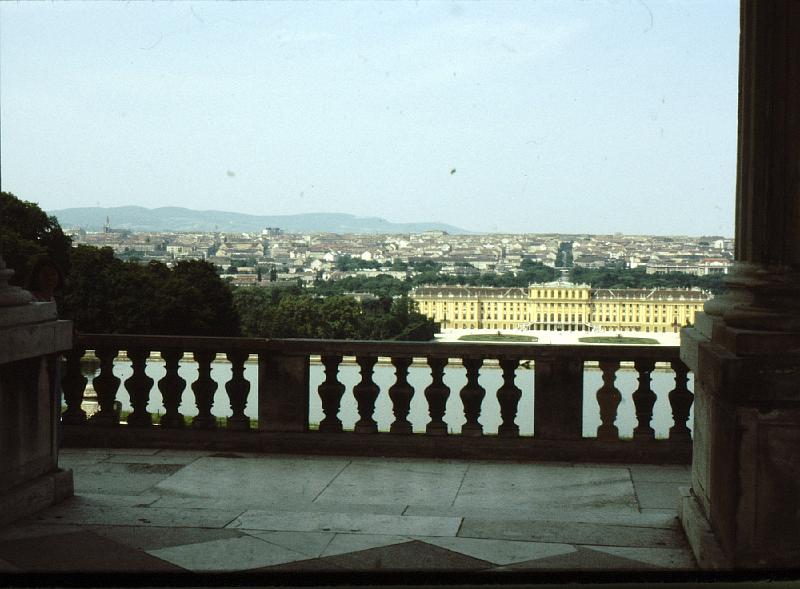 palace_from_gloriette View of Schönbrunn Palace from the Gloriette
